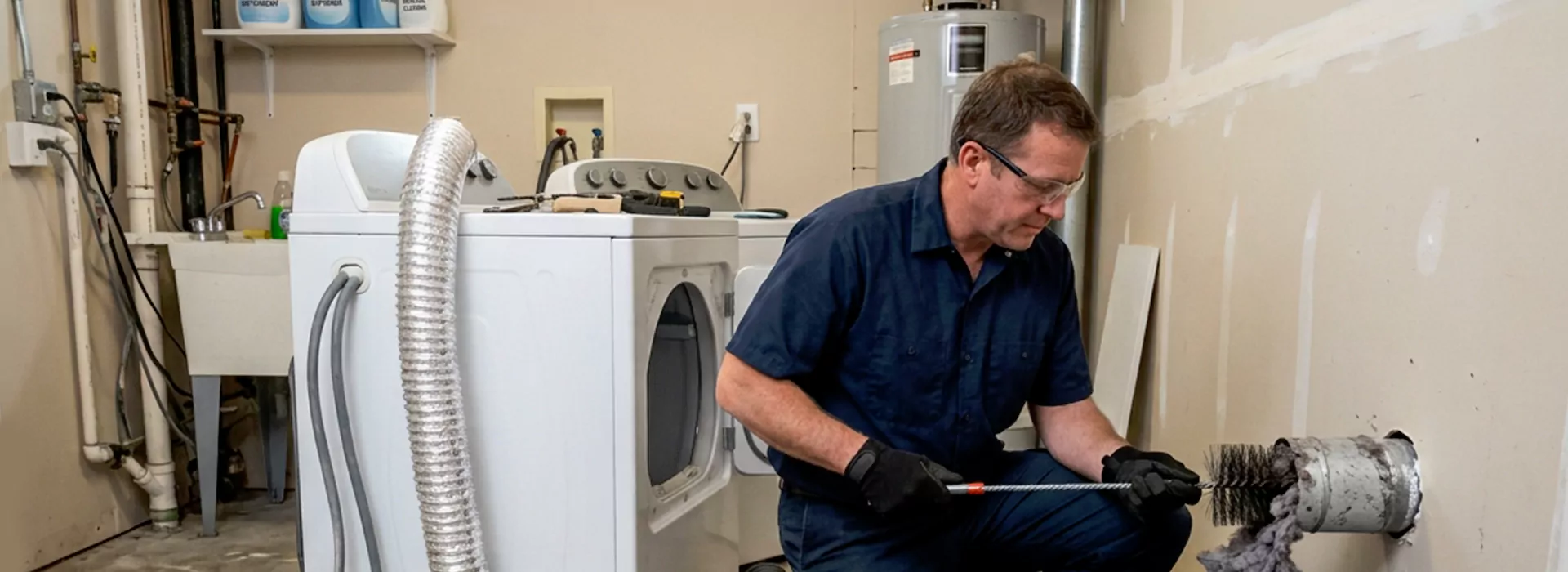 Clogged Dryer Vent Repair in Edinburg, Texas