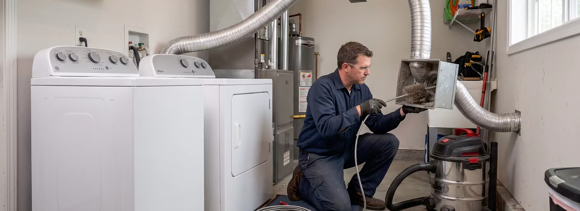 Dryer Vent Booster Fan Cleaning Edinburg, TX