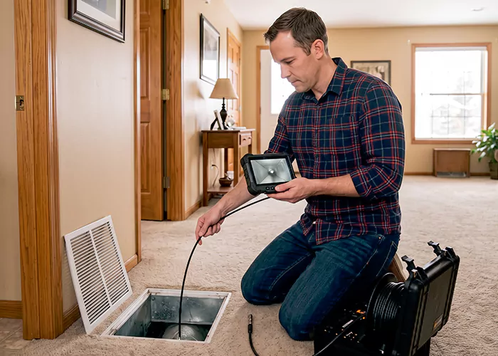 Certified Duct Camera Inspection Company in Edinburg, TX