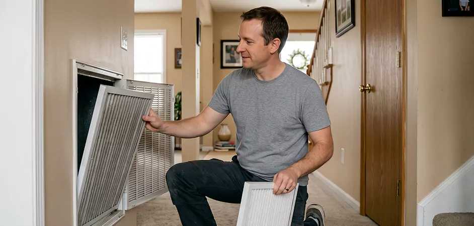 AC Air Filter Replacement in Edinburg, TX
