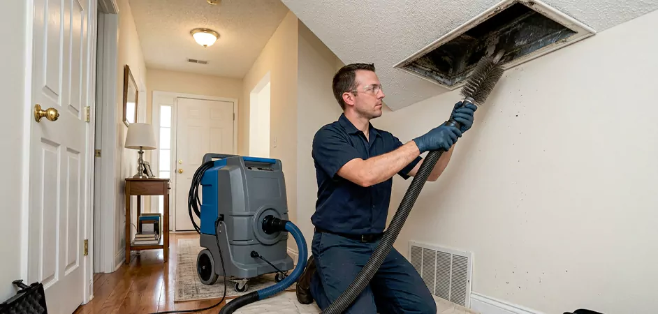 Mold-Affected Duct Deep Cleaning in Edinburg