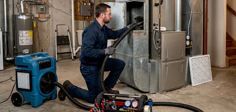 HVAC Tune Up and Duct Cleaning in Edinburg