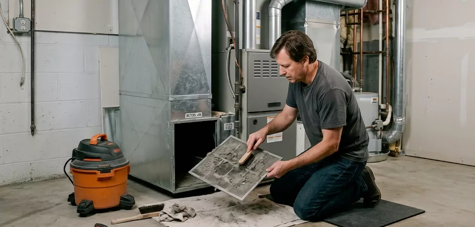 Dryer Lint Trap Maintenance in Edinburg