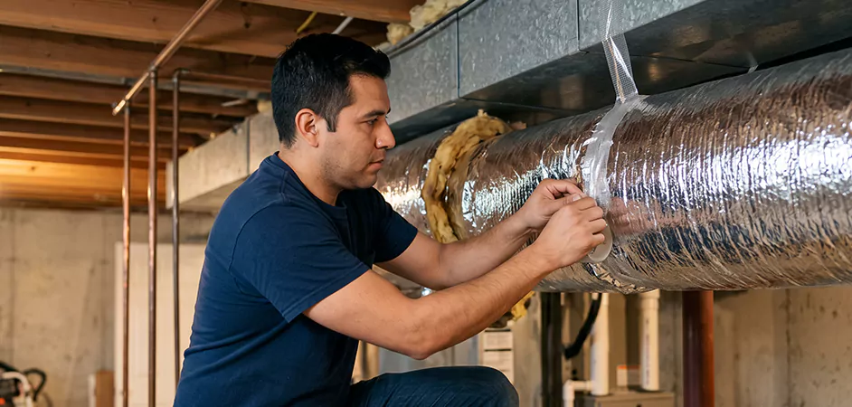 Duct Insulation Upgrade in Edinburg