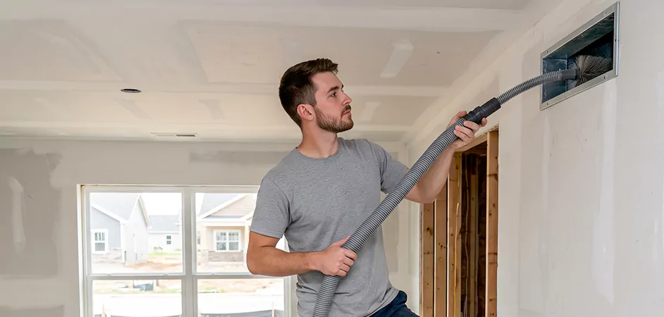 Multifamily New Construction Duct Cleaning in Edinburg